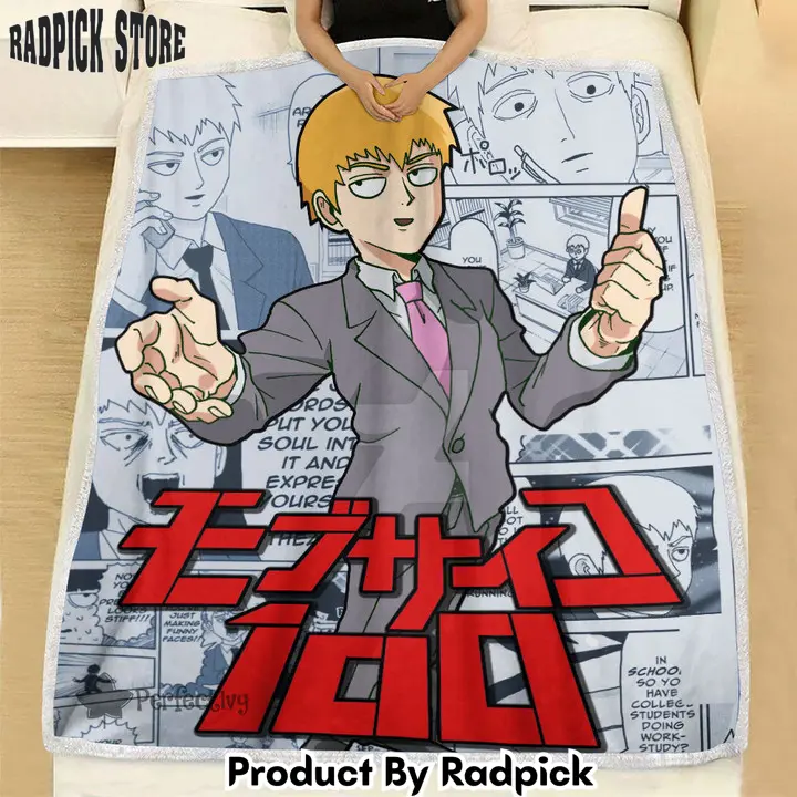 Arataka reigen blanket custom mob psycho 100 anime room  rp0150709